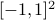 [-1,1]^2